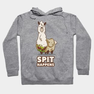 Alpaca Burrito - Spit Happens Hoodie